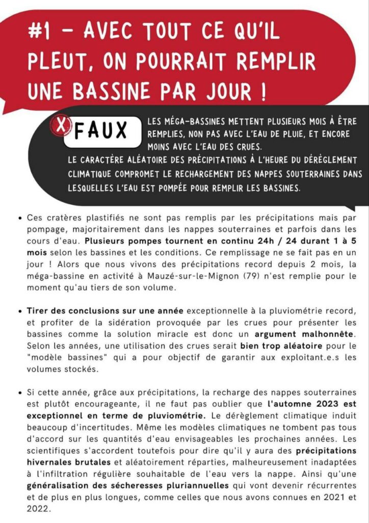 Voir https://bassinesnonmerci.fr/wp-content/uploads/2023/12/Le-guide-anti-bassines-de-Noel-2.pdf