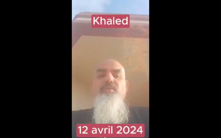 Des nouvelles de Khaled