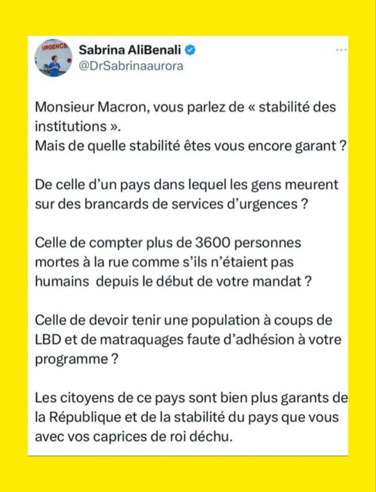 Stabilité des institutions