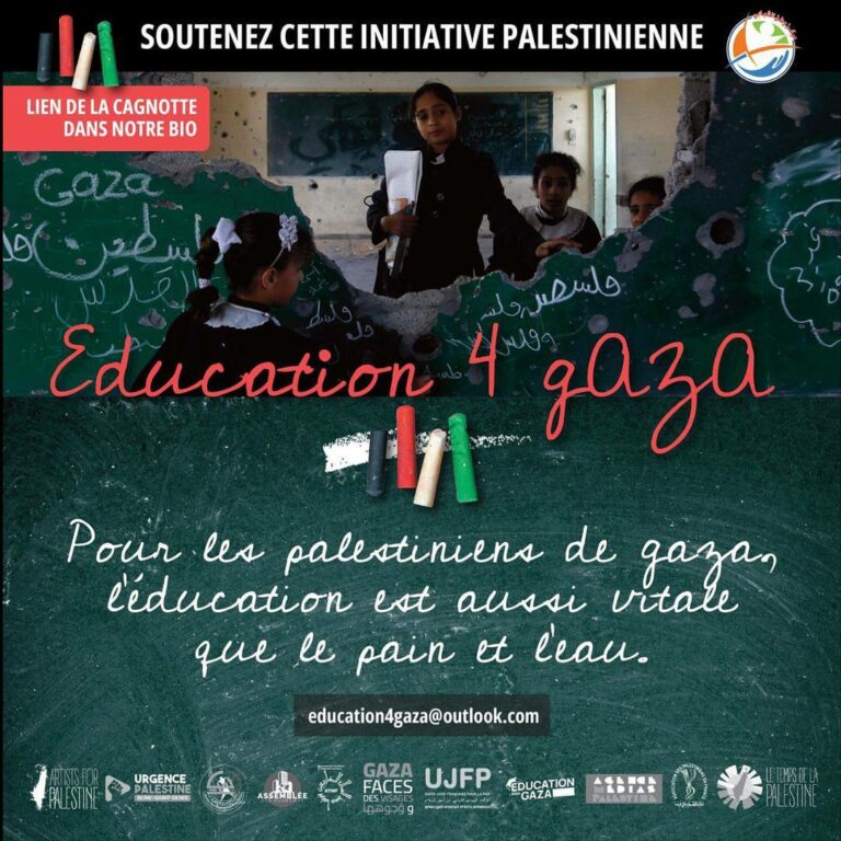 Soutien éducatif et psychosocial pour les enfants de Gaza